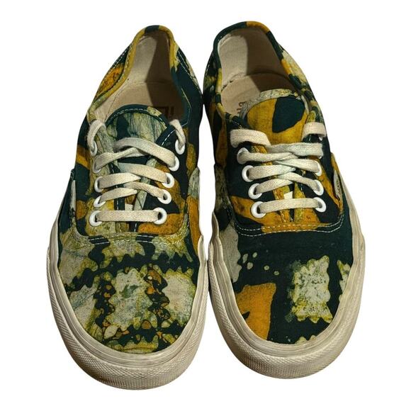 Vans X Della Lo Pro Batik Tribal Print Sneakers Women's Size 8.5 Ghana Collab - Picture 4 of 9